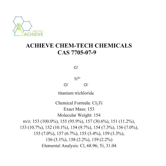 Titaantrichloridepoeder CAS 7705-07-9