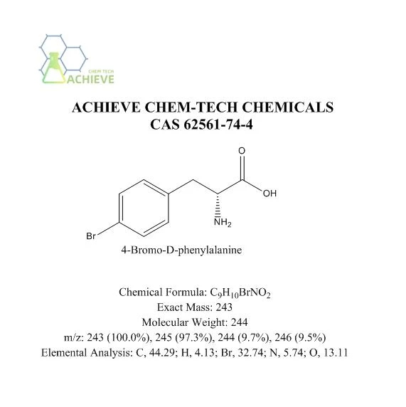 4-Bromo-D-fenylalanine CAS 62561-74-4