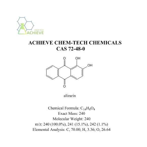 Alizarinepoeder CAS 72-48-0