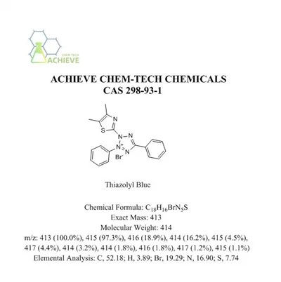 Thiazolylblauw CAS 298-93-1