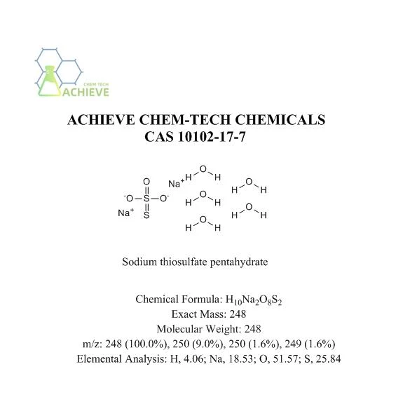 Natriumthiosulfaatpentahydraat CAS 10102-17-7