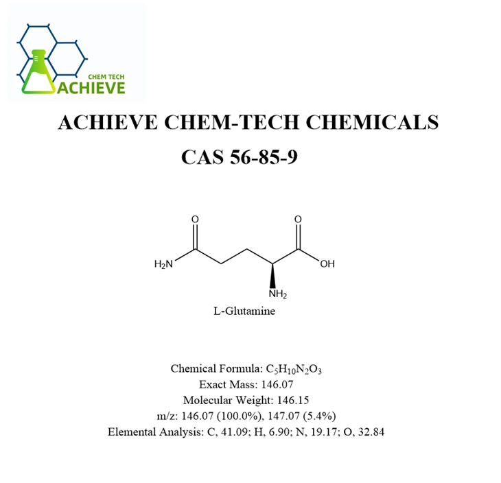 Beste L-glutaminepoeder CAS 56-85-9