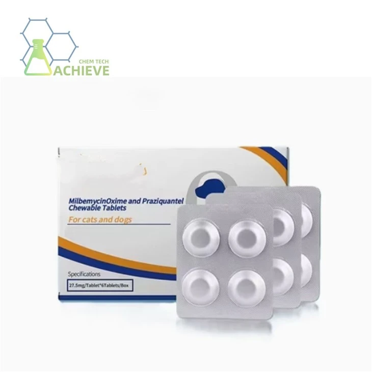 Milbemycin Oxime-tabletten voor de behandeling van darmwormen bij huisdieren