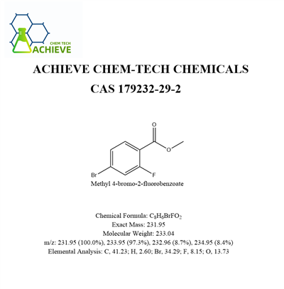 Methyl-4-broom-2-fluorbenzoaat CAS 179232-29-2